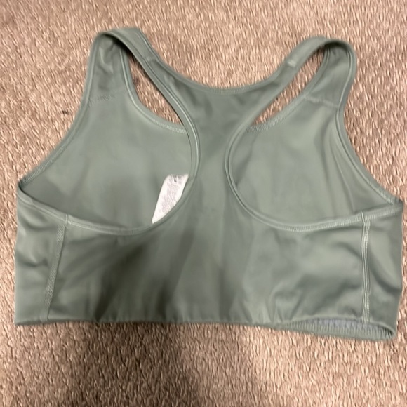 Nike sage green sports bra. Worn maybe once, was too big. - Picture 2 of 2